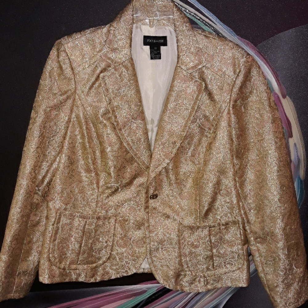 Gold short jacket
